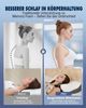 Esun Nackenstützkissen Orthopädisches Nackenkissen, Seitenschläferkissen Memory Foam, 2 Höhen, Füllung: Rückstellschaum, Rückenschlafer, Bauchschlafer, Seitenschlafer, Set, Kissen für Seiten Rücken & Bauchschläfer, Eisseidenstoff, atmungsaktiv und weic... Bild 2