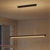 HOMCOM Pendelleuchte LED Pendelleuchte dimmbar höhenverstellbar, Dimmfunktion, Farbwechsel, Nachtlichtfunktion, LED fest integriert, Warmweiß, Kaltweiß, Neutralweiß, Wohnzimmerlampe Hängend für Esstisch Esszimmer Bild 2