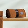 s.Oliver 'Oro' Wohndecke, flauschig, warm & waschbar, Polyester cognac, 150x200 cm Bild 2