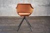KAWOLA Stuhl ZAJA Esszimmerstuhl Velvet drehbar cognac 85 x 59 x 57 cm Bild 5