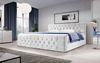 Boxspringbett Velutto mit Stauraum 160x200 Weiß H3 (70-100kg) Bild 2