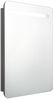 vidaXL LED-Bad-Spiegelschrank Glänzendes Grau 60x11x80 cm 326506 Bild 2