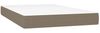 vidaXL Taschenfederkernmatratze Mittel Taupe 120x200x20 cm Stoff 347758 Bild 2