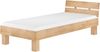 Massivholzbett Buche natur Einzelbett 90x200 Futonbett Bettrahmen Rollrost Matratze 60.80-09 M Bild 1