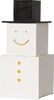 Weihnachtsleuchte Snowman Holz LED Timer H 295cm Bild 1