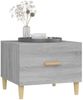 vidaXL Couchtische 2 Stk. Grau Sonoma 50x50x40 cm Holzwerkstoff 817534 Bild 5