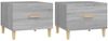 vidaXL Couchtische 2 Stk. Grau Sonoma 50x50x40 cm Holzwerkstoff 817534 Bild 2