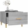 vidaXL Couchtische 2 Stk. Grau Sonoma 50x50x40 cm Holzwerkstoff 817534 Bild 4