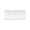 Sideboard >Mister< in weiss, Lack Hochglanz - 180x80x38cm (BxHxT) Bild 4