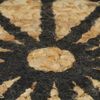 vidaXL Teppich Handgefertigt Jute mit Schwarzem Aufdruck 150 cm 133700 Bild 5