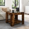 vidaXL LED-Couchtisch Räuchereiche 53x53x45 cm Holzwerkstoff 847543 Bild 4
