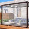 LuxusKollektion Campingstuhl Transparente Abdeckplane 2x2m - Wasserdicht & UV-beständig Bild 5