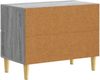 vidaXL Nachttisch Grau Sonoma 62 x 34,5 x 48 cm Holzwerkstoff 895011 Bild 5