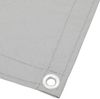 vidaXL Balkon-Sichtschutz Hellgrau 120x300 cm 100 % Polyester-Oxford 4000014 Bild 4