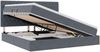 vidaXL LED-Speicherbett mit Matratze Dunkelgrau 200 x 200 cm Samt 3372748 Bild 2