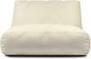 Sitzsack ‘Sofa Tube‘, Bezugstoff - Teddy, 100% Polyester, Cream, 85x80x80 cm. Bild 2
