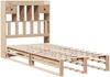vidaXL Massivholzbett mit Regal ohne Matratze 90x190 cm Kiefer 3323977 Bild 3