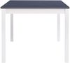 vidaXL Esstisch Weiß und Grau 180 x 90 x 73 cm Kiefernholz 283406 Bild 3