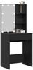vidaXL Schminktisch mit Regal Schwarz Eichen-Optik 60 x 40 x 140 cm 862780 Bild 3