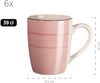 Mäser 931615 Kombiservice Lumaca für 6 Personen, Steingut, rosa (1 Set, 30-teilig) Bild 3