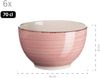 Mäser 931615 Kombiservice Lumaca für 6 Personen, Steingut, rosa (1 Set, 30-teilig) Bild 4