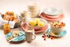 Mäser 931615 Kombiservice Lumaca für 6 Personen, Steingut, rosa (1 Set, 30-teilig) Bild 2