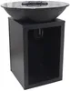 Vente-unique - IGNOS Küche Outdoor Metall Schwarz - B 80 cm x H 95 cm x L 80 cm Bild 2