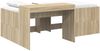 vidaXL Hochbett mit Schreibtisch für Kinder Sonoma-Eiche 75 x 190 cm 3422685 Bild 2