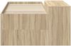 vidaXL Hochbett mit Schreibtisch für Kinder Sonoma-Eiche 75 x 190 cm 3422685 Bild 4