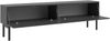 Selsey 'Nolie' TV-Lowboard 2-türig, Holzoptik Esche Schwarz, ca. 51 x 175 x 31 cm Bild 4