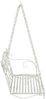 vidaXL Schaukelbank Stahl 105,5 x 61 x 56 cm Antik Weiß 42038697 Bild 4