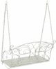 vidaXL Schaukelbank Stahl 105,5 x 61 x 56 cm Antik Weiß 42038697 Bild 5