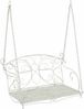 vidaXL Schaukelbank Stahl 105,5 x 61 x 56 cm Antik Weiß 42038697 Bild 2