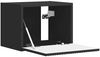 vidaXL TV-Wandschrank Schwarz 39 x 31 x 29,5 cm Holzwerkstoff 892171 Bild 5