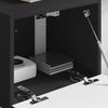 vidaXL TV-Wandschrank Schwarz 39 x 31 x 29,5 cm Holzwerkstoff 892171 Bild 4
