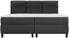 Vente-unique - LODI Bett Stoff Grau - B 186 cm x H 112 cm x L 210 cm Bild 4