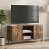 vidaXL TV-Schränk Geräucherte Eiche 102 x 34,5 x 52 cm Holzwerkstoff 894470 Bild 4