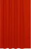 Ekershop Duschvorhang Textil Uni Farben Weiß Schwarz Rot Grau Breite 120 cm für Duschstange Breite 120 cm (inkl. Ringe), Höhe 200 cm, wasserabweisend, waschbar, bügelbar Bild 2