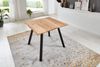 Tischplatte Baumkante Wildeiche 80 x 80 cm SESSA 76627637 Bild 5