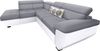 COTTA Ecksofa Speedway L-Form, mit Kopfteilverstellung, wahlweise mit Bettfunktion und Bettkasten Bild 4
