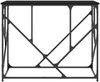 Konsolentisch, Beistelltisch, Konsole Schwarz 100x40x80 cm Holzwerkstoff Bild 4