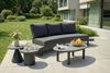 Couchtisch Madison Beistelltisch Gartentisch Ø50x43 cm Rund Betonoptik Keramik Bild 3