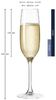 Leonardo Ciao+ Sektglas, Champagnerglas, Glas, extrem stoßfest, 190 ml, 61445 Bild 2