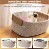 Agger Aufbewahrungskorb Geflochten - Aufbewahrungskörbe Bad Kinderzimmer Bild 3