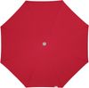 Doppler Sonnenschirm / Großschirm "Telestar 500", inkl. Schutzhülle, rot, Ø 500 cm,ohne Volant, mit Windventil Bild 2