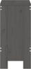vidaXL Barhocker 2 Stk. Grau 40x36x75 cm Massivholz Kiefer 825347 Bild 5