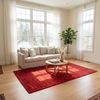 Gabbeh Teppich - Indus »Fenth« 300 x 200 cm - dunkelrot Bild 2
