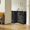 Relaxdays Schwarzes Absperrgitter 92 cm Bild 3