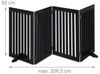 Relaxdays Schwarzes Absperrgitter 92 cm Bild 5