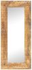 vidaXL Handgeschnitzter Spiegel 110x50x2,5 cm Massivholz Mango 321649 Bild 2